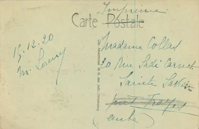 Palácio da Jetée e a promenade dos Ingleses — CANNES — Verso