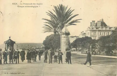 Nice - A Promenade dos Ingleses - Kiosque Meteorológico — Coleção RCP fot. N° 6