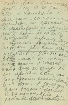 NICE — Het Paleis van de Jetée-Promenade — Oude Vestigingen Salavy, Imp. Crête en Cie, Parijs — Achterkant