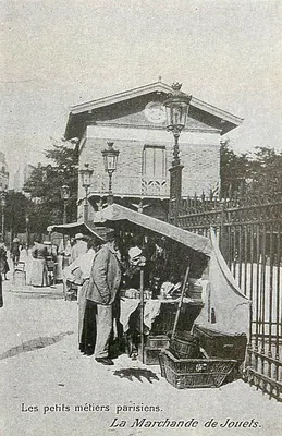 A Vendedora de Brinquedos — Os Pequenos Ofícios de Paris — Édito-Service S.A., Genebra