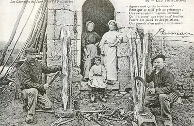 Os Viticultores — As Canções de Jean Rameau ilustradas — Editor Albin-Michel