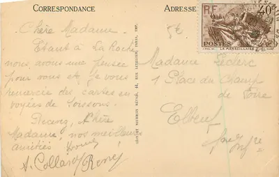 La Roche-sur-Yon — O Yon na Lardtère — ND — n°85 — Verso