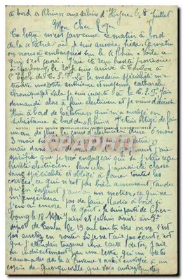 Toulon — Hotel das Correios, Telégrafos e Telefones — editor POLO, n° 206 — Verso