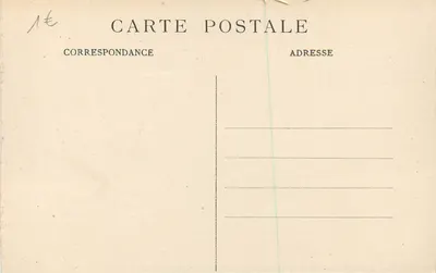LYON — Parque da Tête-d'Or — O Novo Embarcadère — E.R. — Verso