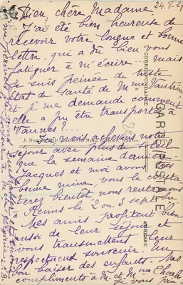 FOURAS (Ch.-Inf.) - Spadanie na plażę — nieznany wydawca, nr 69 — Rewers