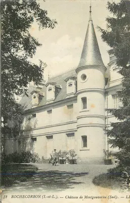Rochecorbon (Loire-et-Loire) — Castelo de Montgouverne (Sul) — LL