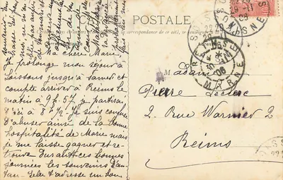 Soissons — Saint-Jean des Vignes — Wiblet, editora, Soissons — Verso