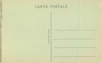 VANNES - A Praça Queimada - Abside da Catedral — Verso
