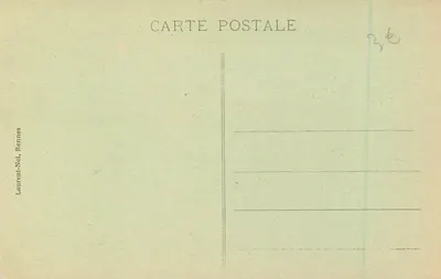 Vannes - Porta Świętego Wincentego — wydawca Laurent-Nel, nr 150 — Rewers