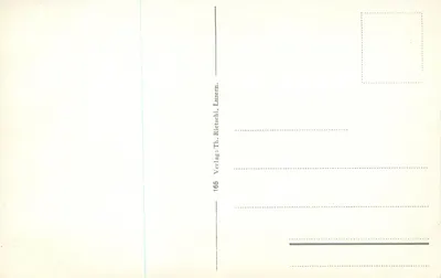 Lucerna. Hofkirche — editor Th. Rietschi, n° 166 — Verso