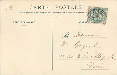 Cahors - Pont Valentré — editor Le Lot Illustré, número de série não visível — Verso