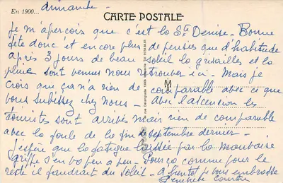 Saint-Raphaël - Um canto do Porto — editor Delangade, n° 91548461 — Verso