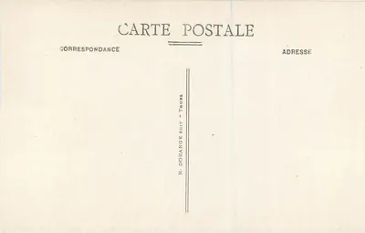 Nantilly (Saumur, Maine-et-Loire) — Katedra zbudowana na starożytnym kryptie z IX wieku i odrestaurowana w 1861 i 1895 — R. Dorange, wyd. Tours — Rewers