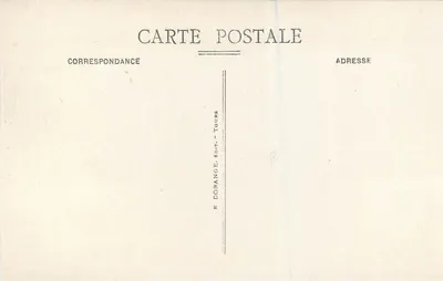 Saumur (M-et-L) - Widok kościoła Świętego Piotra — R.D. — Rewers