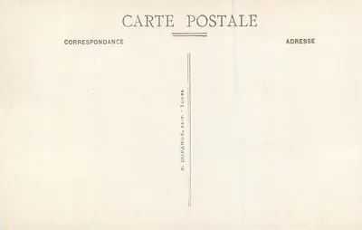 Saumur (M.-et-L.) - Dom Królowej Sycylii — XV wiek, zbudowany przez króla René R. D. — Rewers