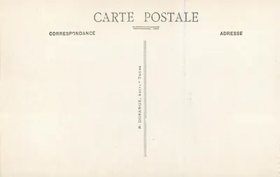 Saumur (M.-et-L.) — Zamek z XV wieku i most nad Loarą — R. D. — Rewers