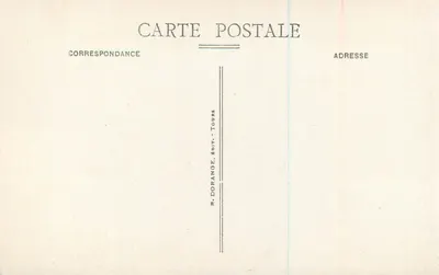 Saumur (M.-et-L.) - Zamek, XV° w. (strona południowo-wschodnia) - R.D. — Rewers