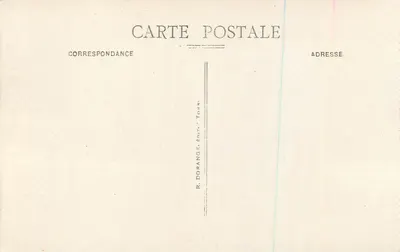 Saumur (M.-et-L.) — Escuela de aplicación de Caballería — R. D. — Reverso
