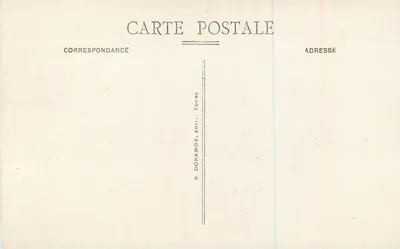 Bourgueil (Loir-et-Cher) — Vista Geral (lado Noroeste) — R. D. — Verso