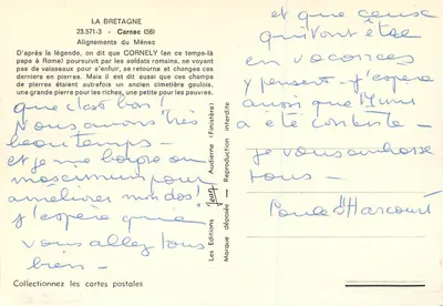 Wyrównania MENEC — Carnac (56) — Les Editions Jean — Rewers