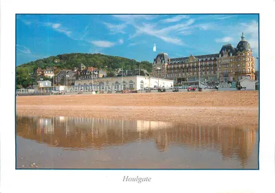 Houlgate — praia e Casino — edições Alain Baudry