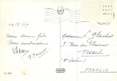 Jezioro Como — Wyspa C. od świątyni Najświętszej Maryi Panny Soccorso — Taro Light — Rewers