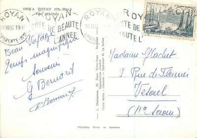 Royan — Widok ogólny — Cliché Victor-Hugo — Rewers