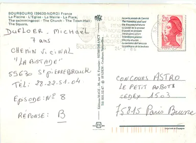 Bourbourg — basen, kościoł, rada miejska, plac — Wydawnictwo MACE — Rewers