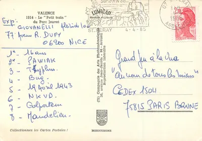 El pequeño tren del Parque Jouvet — Ardèche — editor IRIS — Reverso
