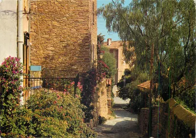 Bormes-les-Mimosas — Canto pitoresco — Edições la Côte d'Azur Varoise
