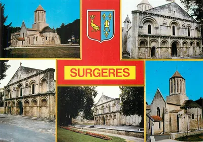 Surgeres — Igreja romana — ARtaud Frères, n°101