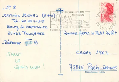 Natividade — cena da manjedoura com estrela e reis magos — editor Cecchina, n°8 — Verso