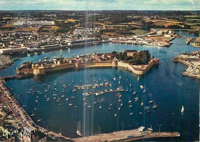 Concarneau (Finistère) — A Ville Close e o porto de recreio — Edições d'Art Doaré