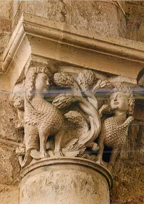 Basílica de Saint-Benoît-sur-Loire — Capitel da Nave: As Siringas — Edições Le Petit