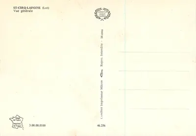 St-Cirq-Lapopie (Lot) — Ogólny widok — Cinq — Rewers