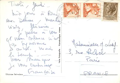 Rzym — Bazylika S. M. Maggiore — Calzaturi Lisan, n° 352 — Rewers