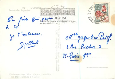 Museum van de Augustijnen — Toulouse — Edities CELY — Achterkant