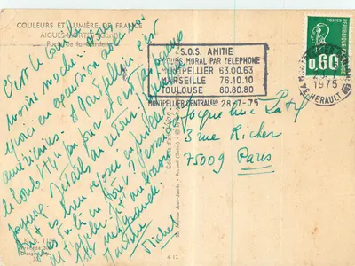 Le Grau du Roi — Porta fortificada — Edições Jean-Jaurès — Verso