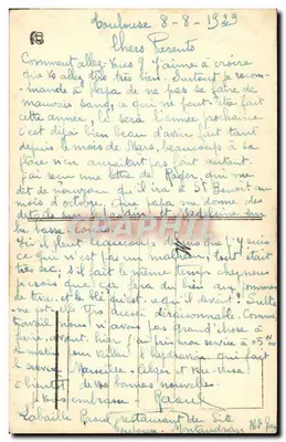 Toulouse - Rue e Igreja do Taur — Carte postale n°86, editada por C. P. Toulouse — Verso