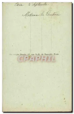 CAEN — Wnętrze kościoła św. Piotra — Wyd. Lenoir — Rewers