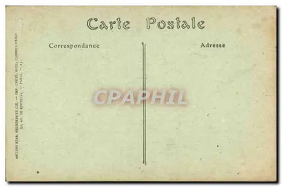 Muzeum w Caen — Nymfy grające z Erotem, autor F. Boucher — wydawca JND — Rewers