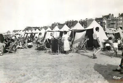 MalO-les-Bains (Nord) — A Praia — Imp. MACON "CLM"