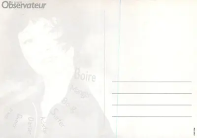 Os 300 lugares bacanas de Paris — Guia verão 2001 — le nouvel Observateur — Verso