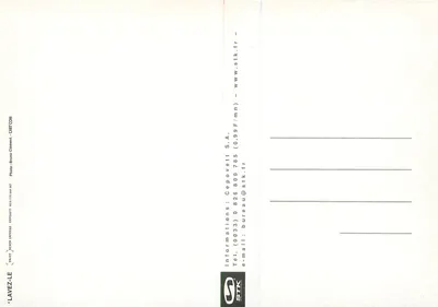Publicidade para STK Clothes — Limpe-o Simplesmente — editor Cepolett S.A. — Verso