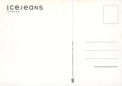 IceJeans — propaganda para Iceberg — Luna Pop — Verso