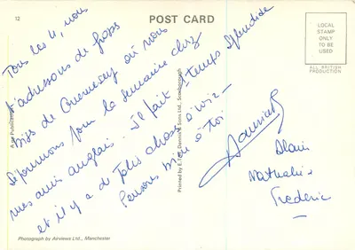 Saints Bay and Harbour, St. Martin, Guernsey — C.I. — G.58 — Verso