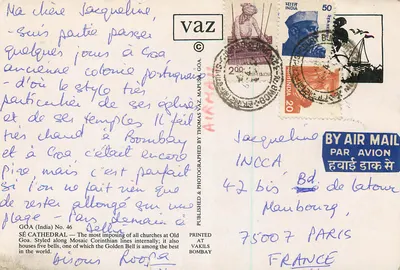 Katedra w Goa — Wydawca Thomas Vaz, nr 46 — Rewers