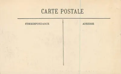Vichy — O Casino — Um Canto da Terrasse — LL. — Verso