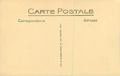 Boulogne-sur-Mer — Vista general del Castillo — Tiraje especial, Maison A. Hoël, editor — Reverso