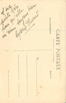 Retrato de mulher — assinatura 'Lund' — editor desconhecido — Verso